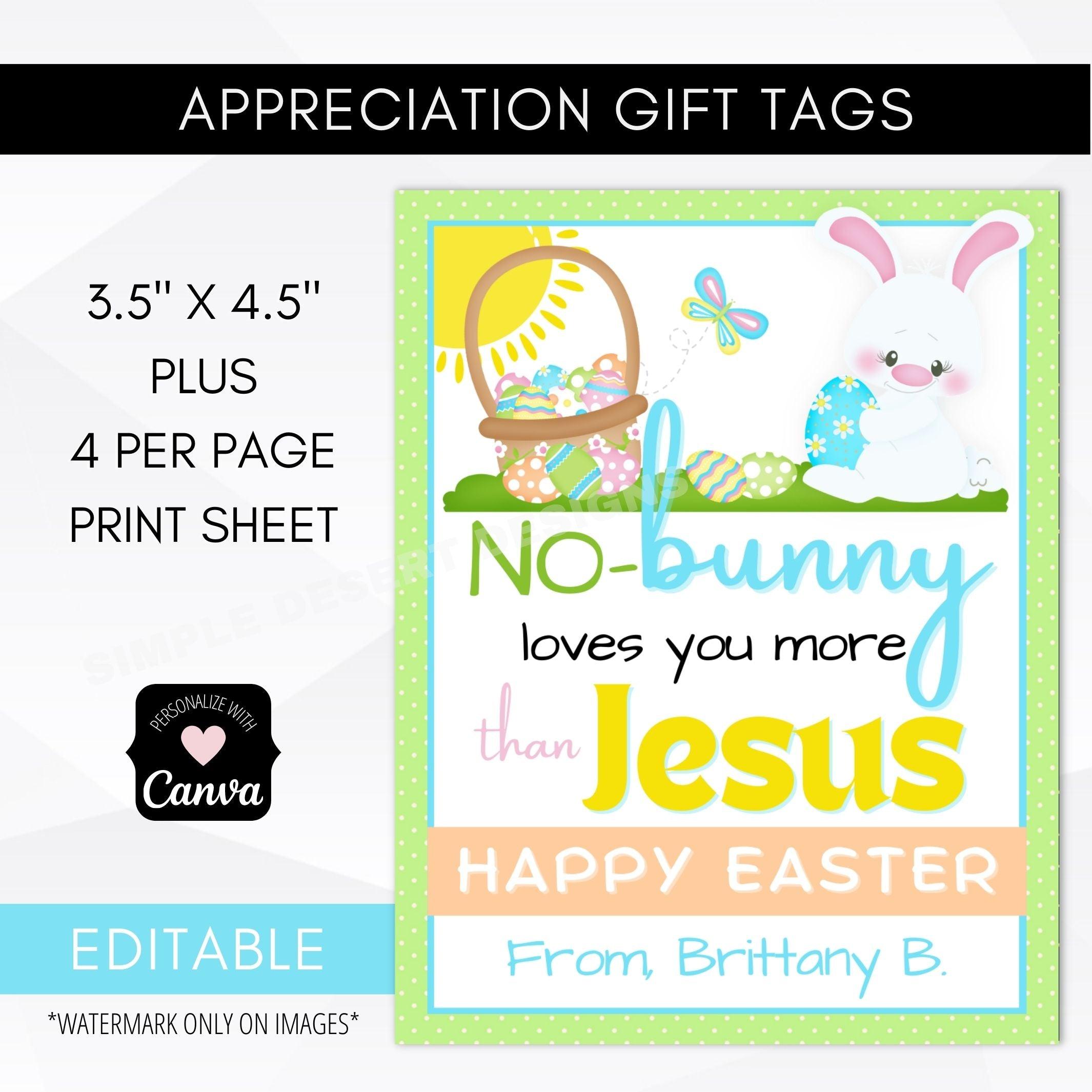 Easter Labels, Easter Gift Labels