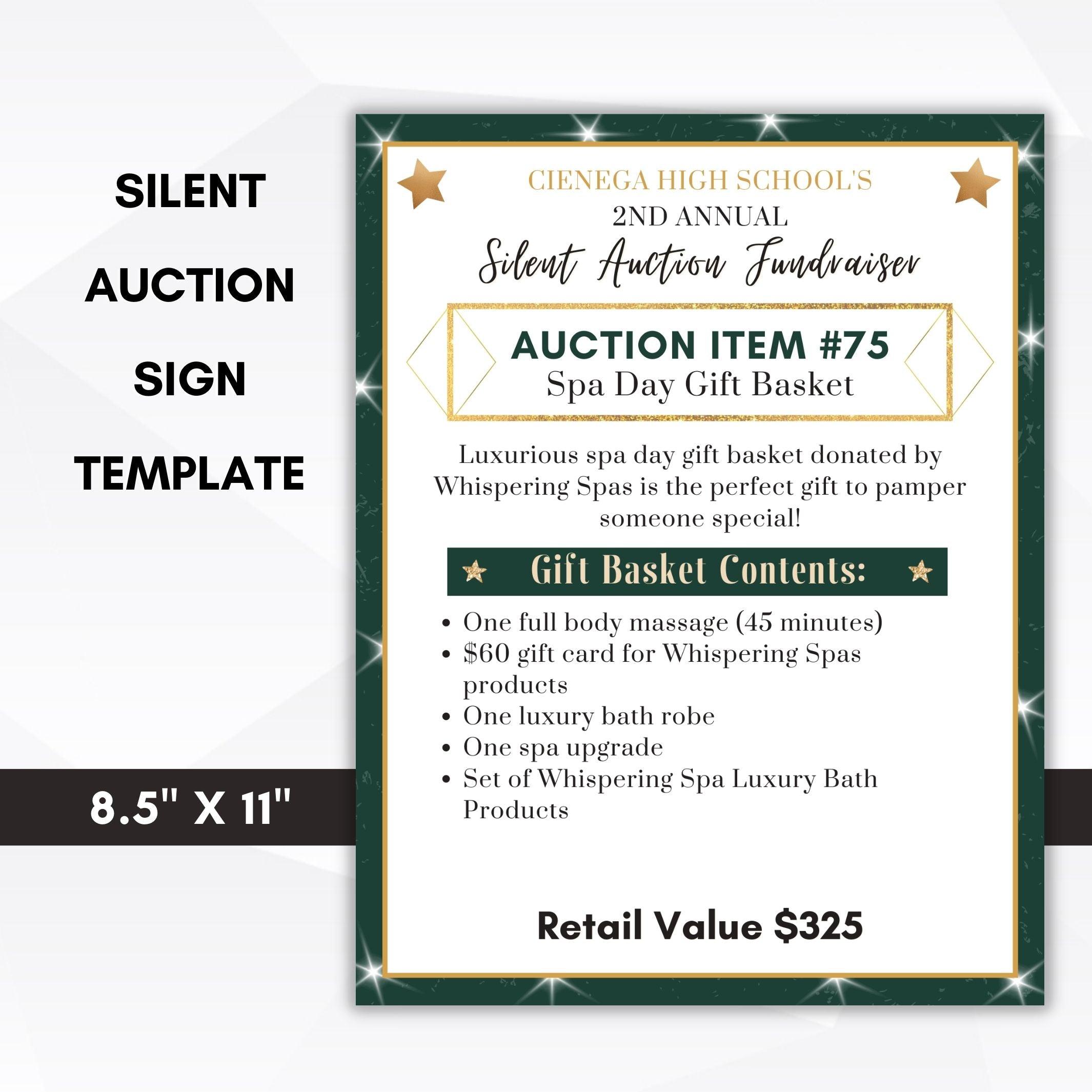 Perfect Silent Auction
