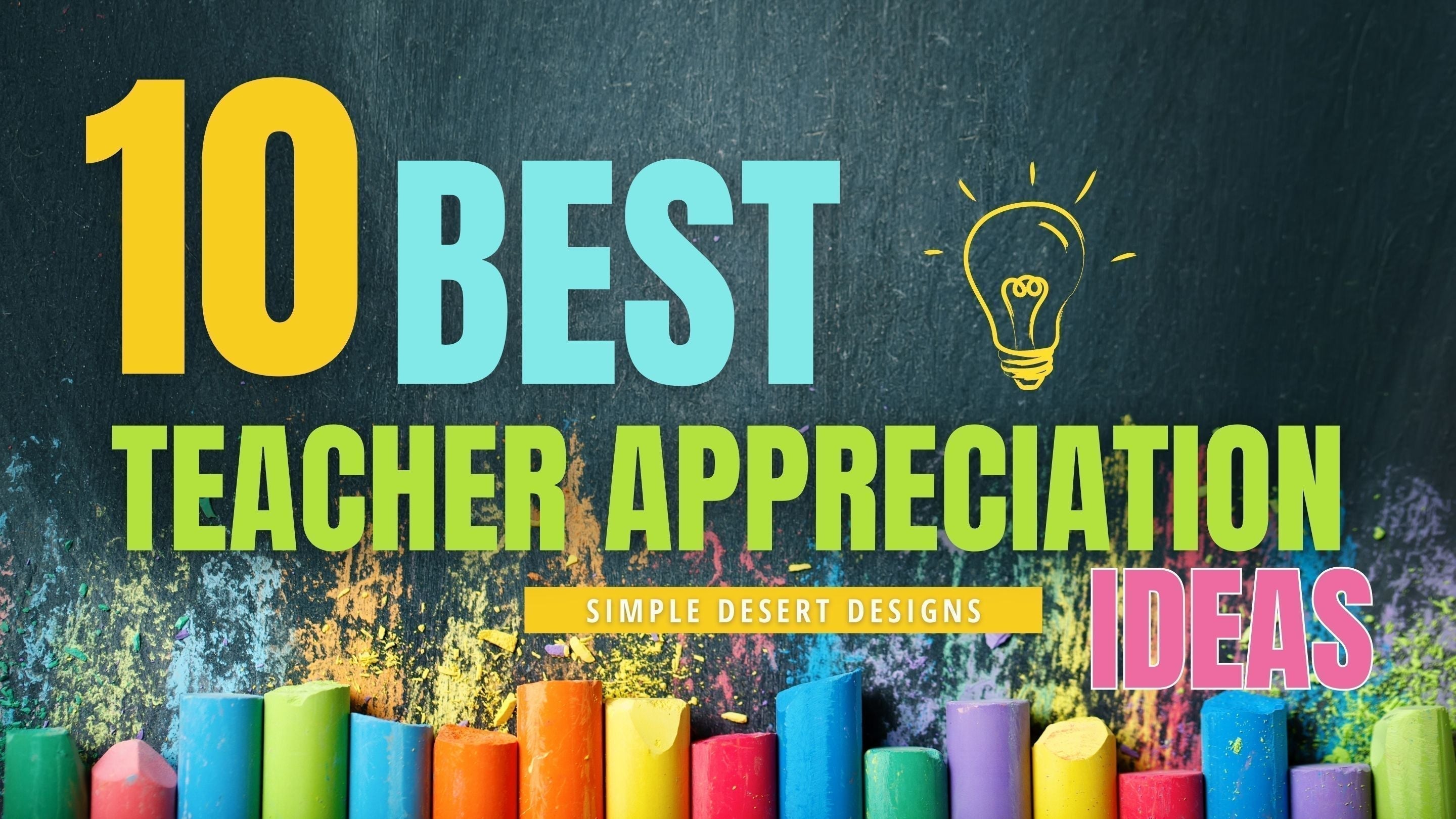 10 Creative Teacher Appreciation Week Ideas to Show Your Gratitude ...