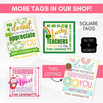 PTO teacher appreciation ideas