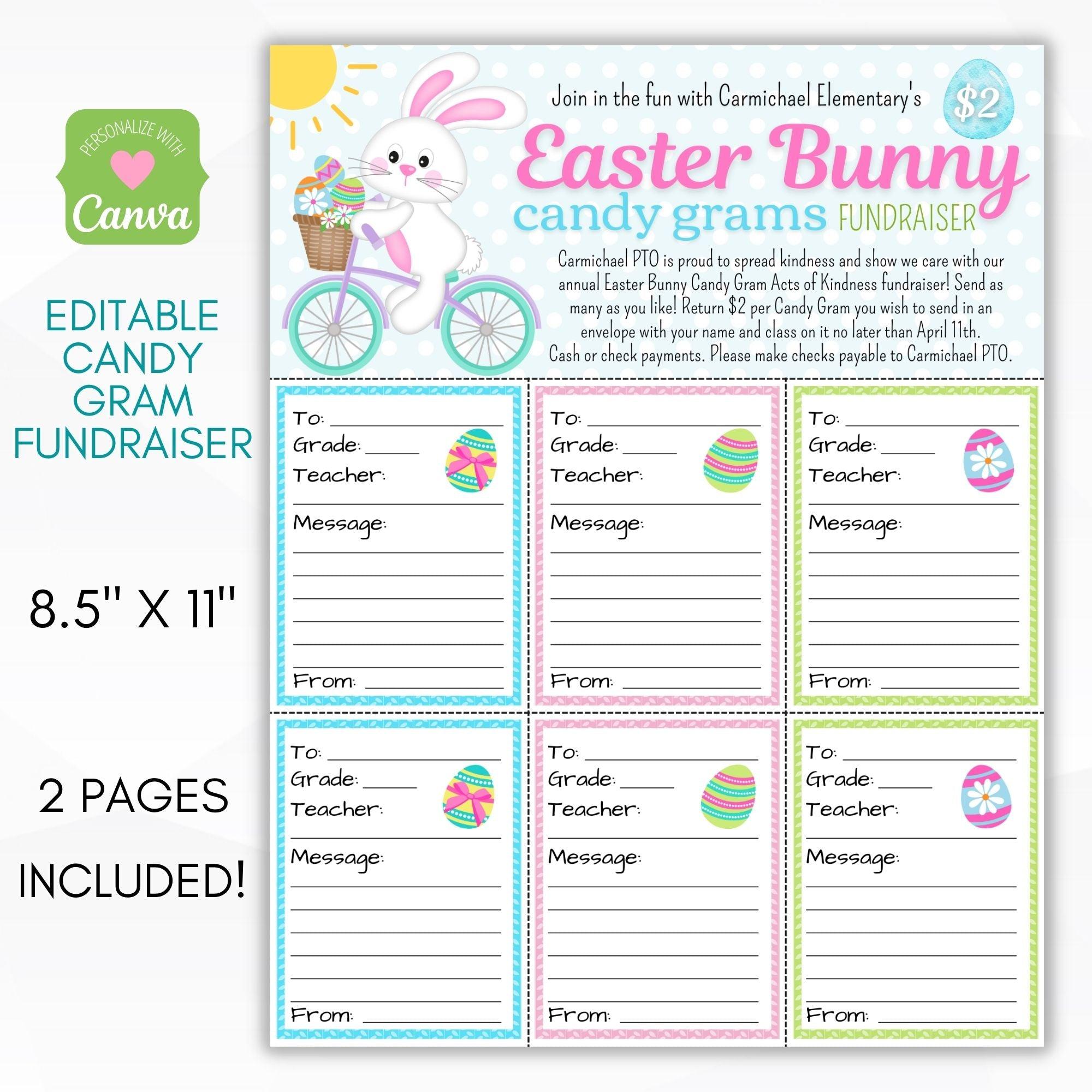 Easter Candy Gram Sheet – Simple Desert Designs