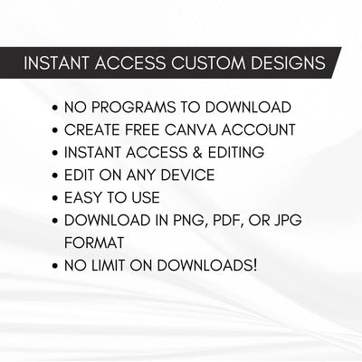 customize your inviations quickly and easily with Simple Desert Designs