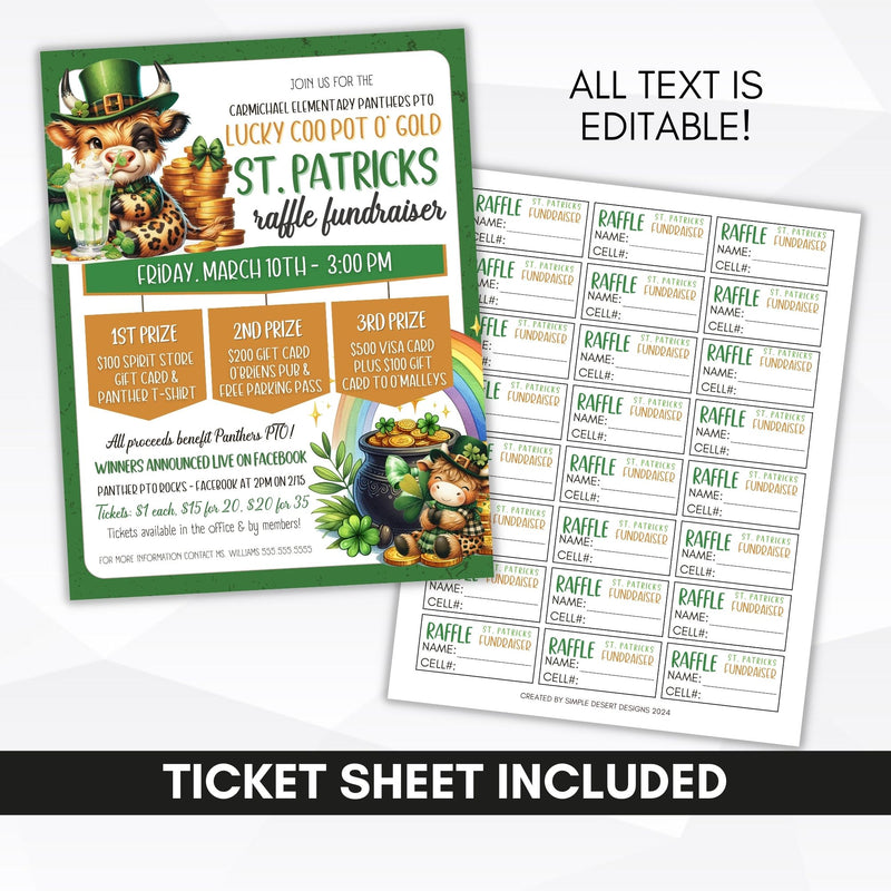 fun st patricks day fundraiser ideas