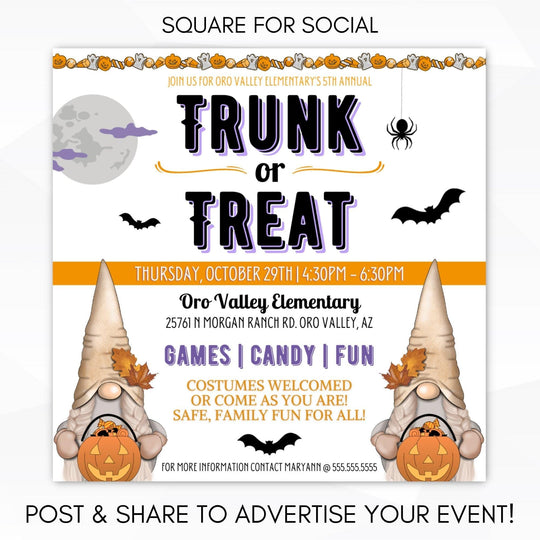 Fall Festival Flyer Sign Ticket Bundle – Simple Desert Designs