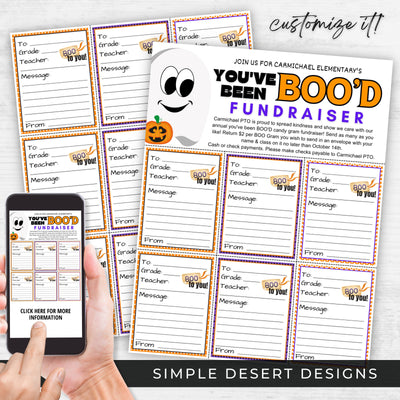 cute youve been bood school candy grams fundraiser sheets flyers for halloween fundraising